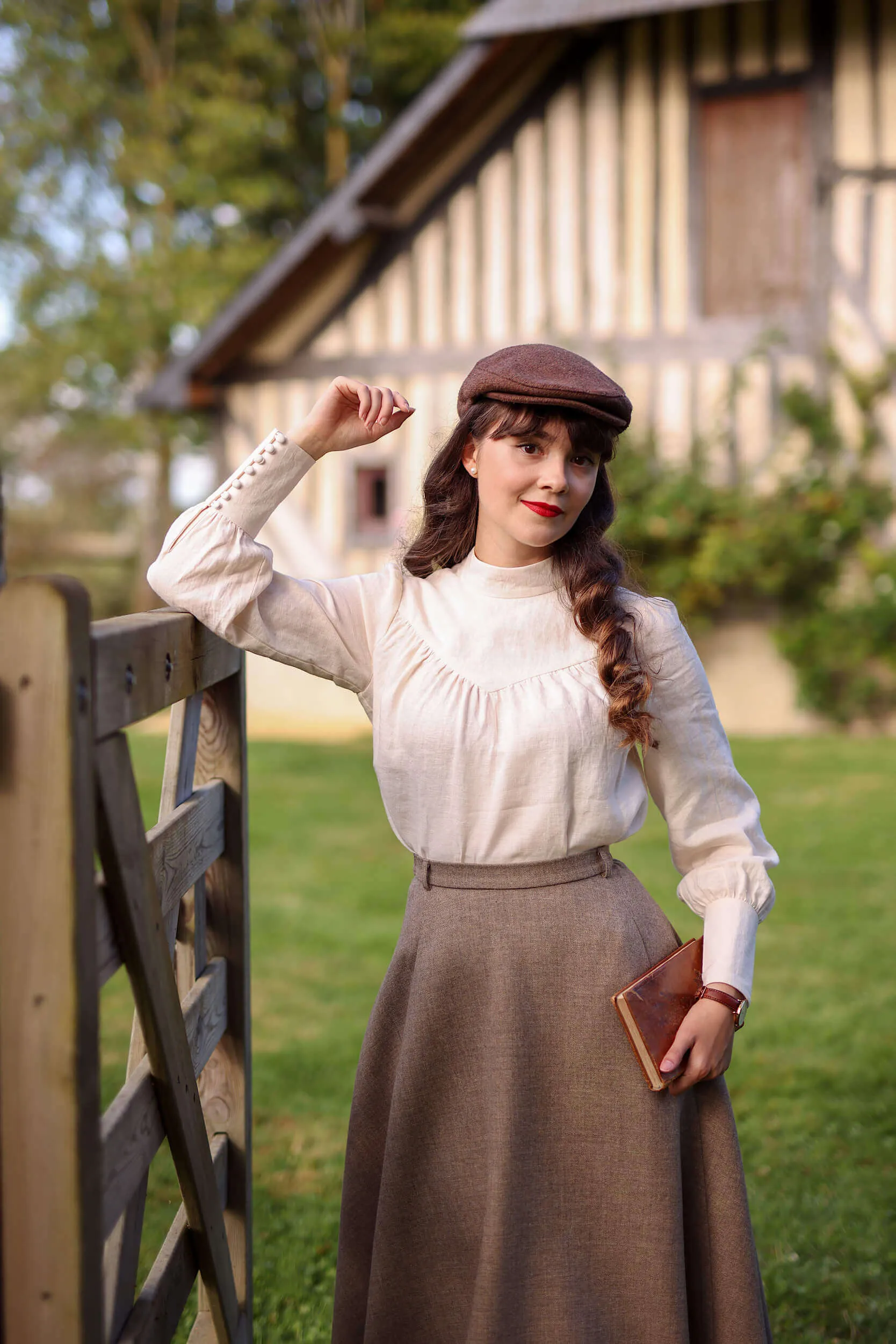 Audrey Wool Skirt