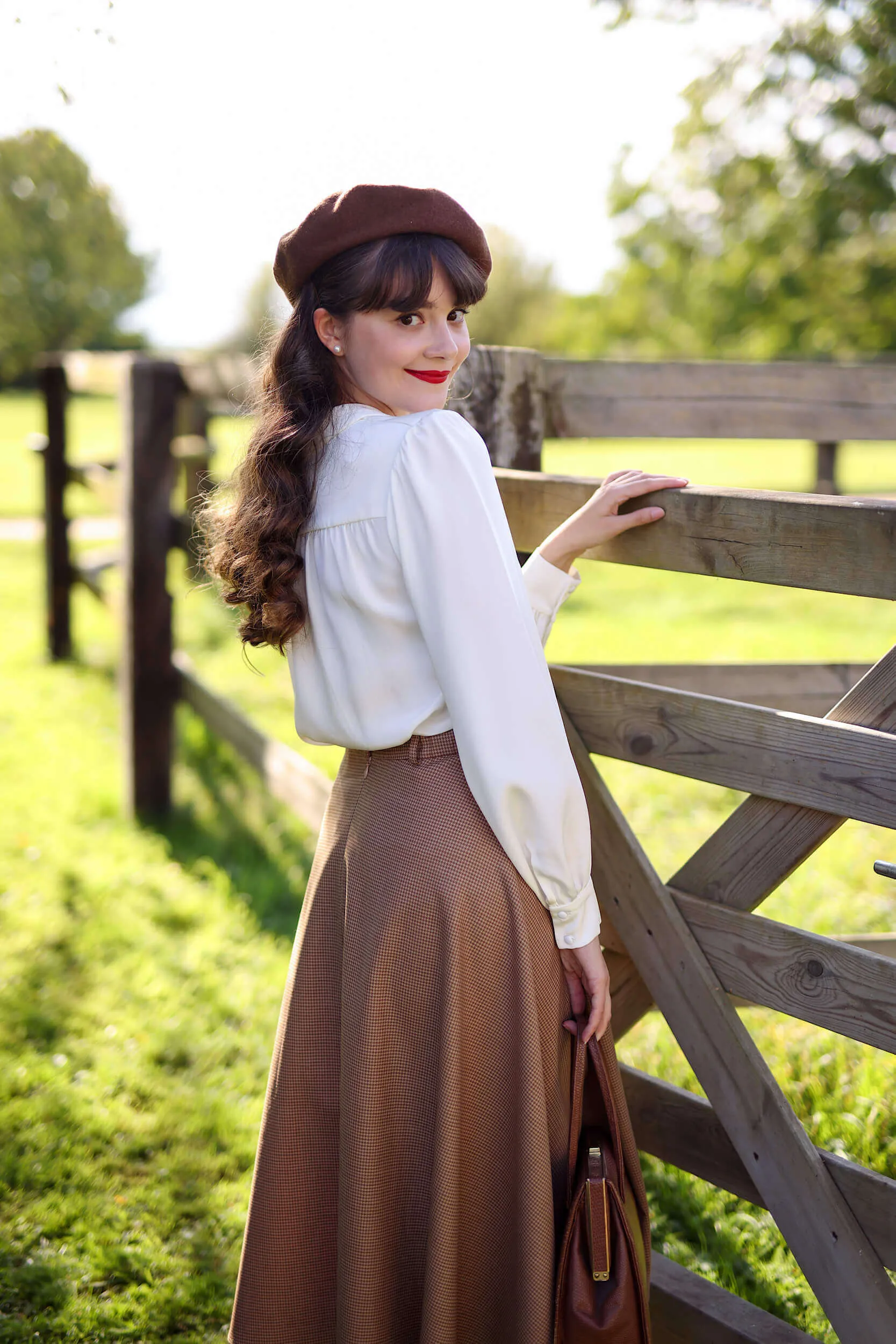 Audrey Wool Skirt