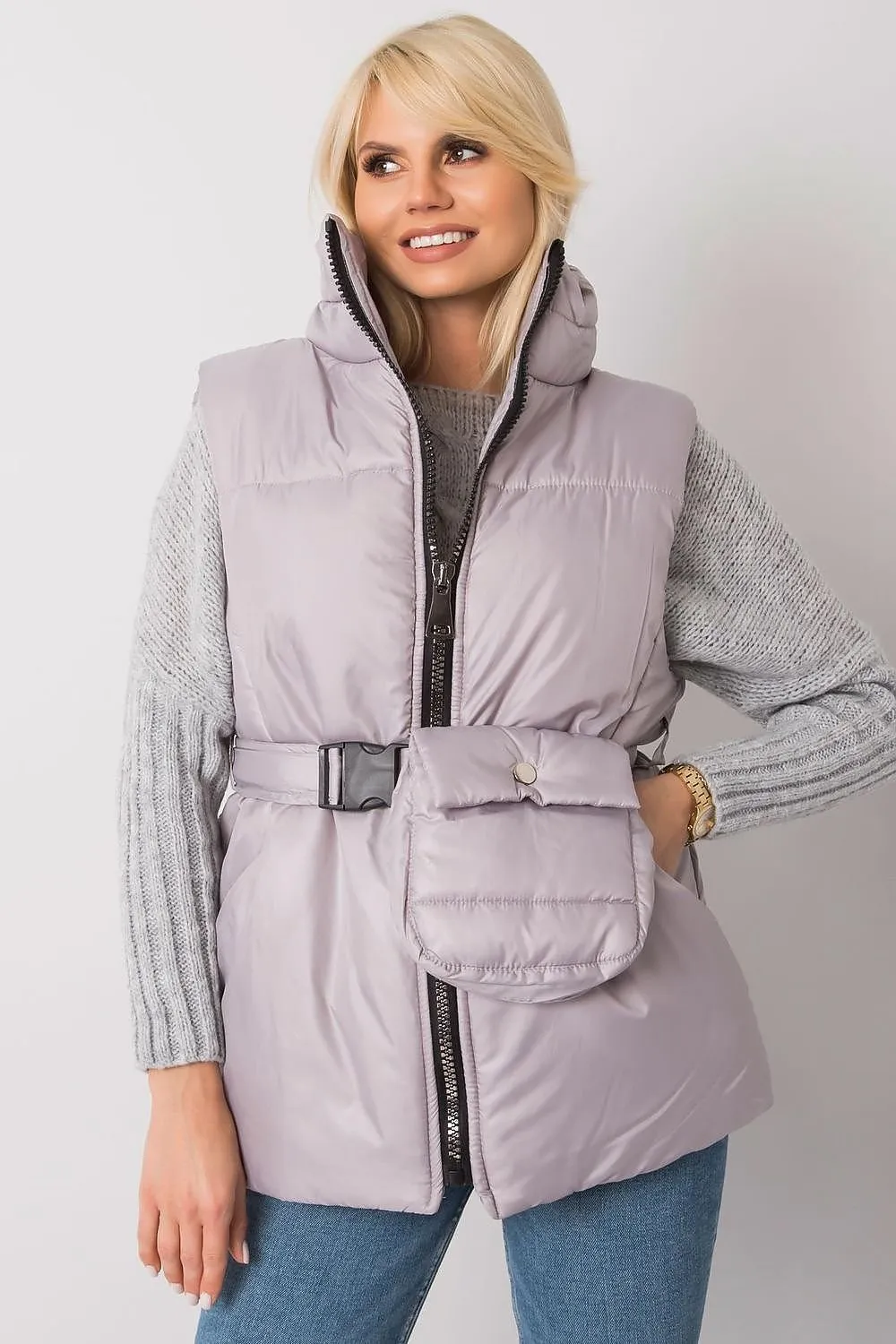 Belted Down Vest