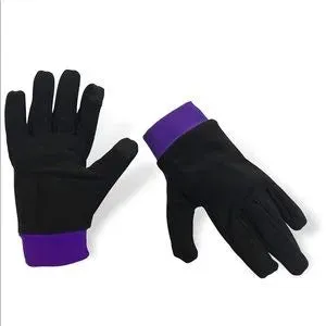 Blue ColorFlow Water-resistant Gloves With Touchscreen Fingertips