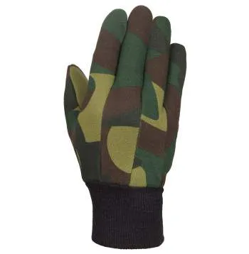 Camo Jersey Work Gloves