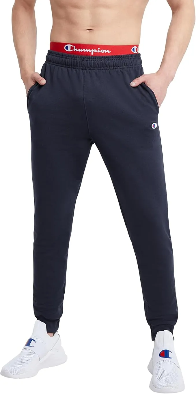 Champion Men's Joggers, Powerblend, Fleece Joggers, Comfortable Sweatpants for Men (Reg. or Big & Tall)