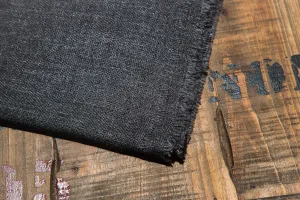 Charcoal Cashmere Scarf