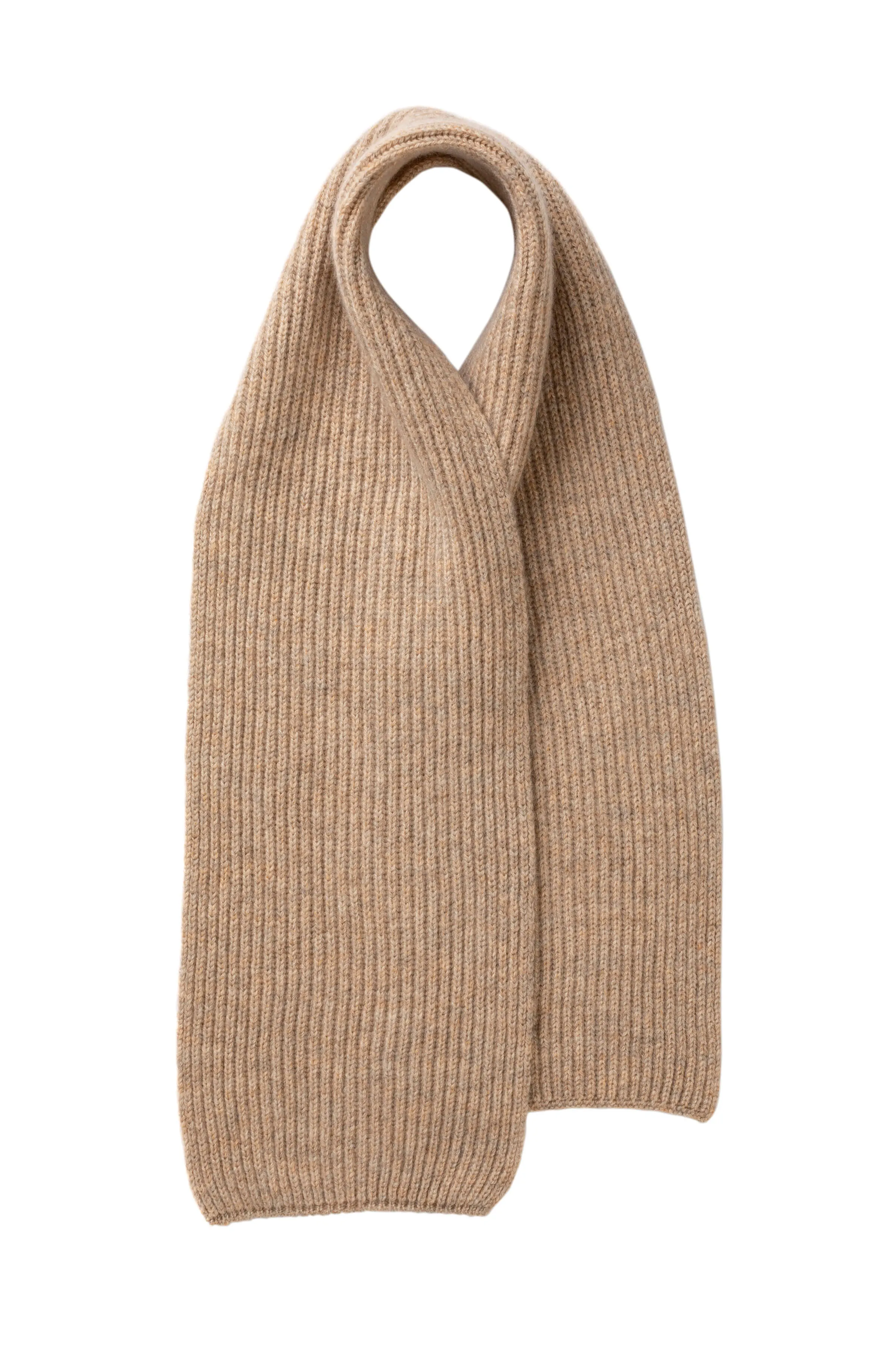 Children's Cashmere Ribbed Scarf