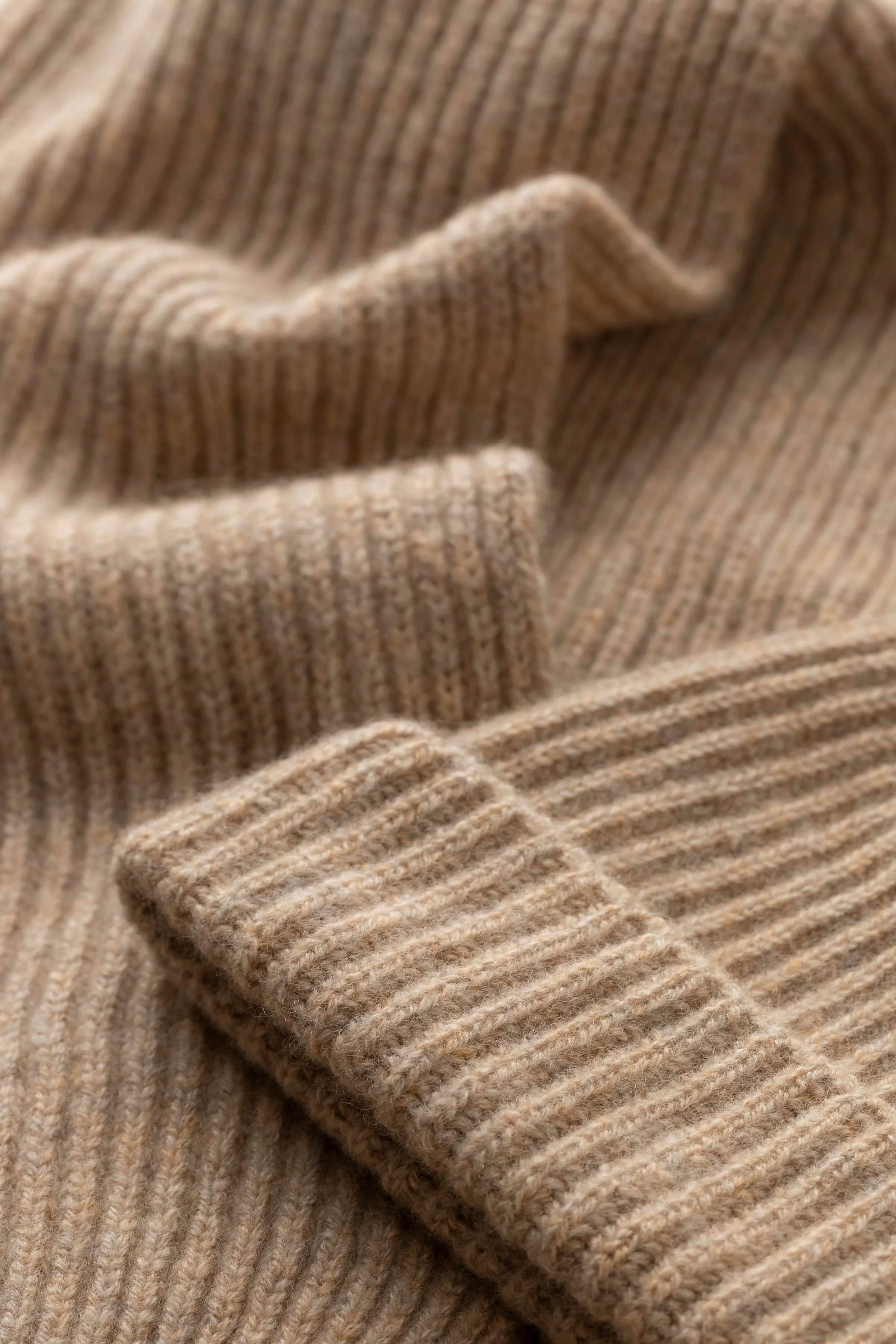 Children's Cashmere Ribbed Scarf