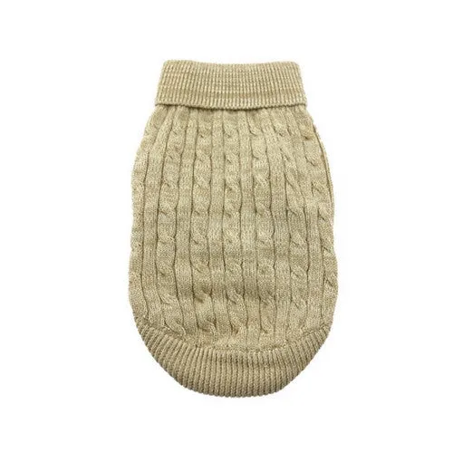 Cotton Cable Knit Sweater