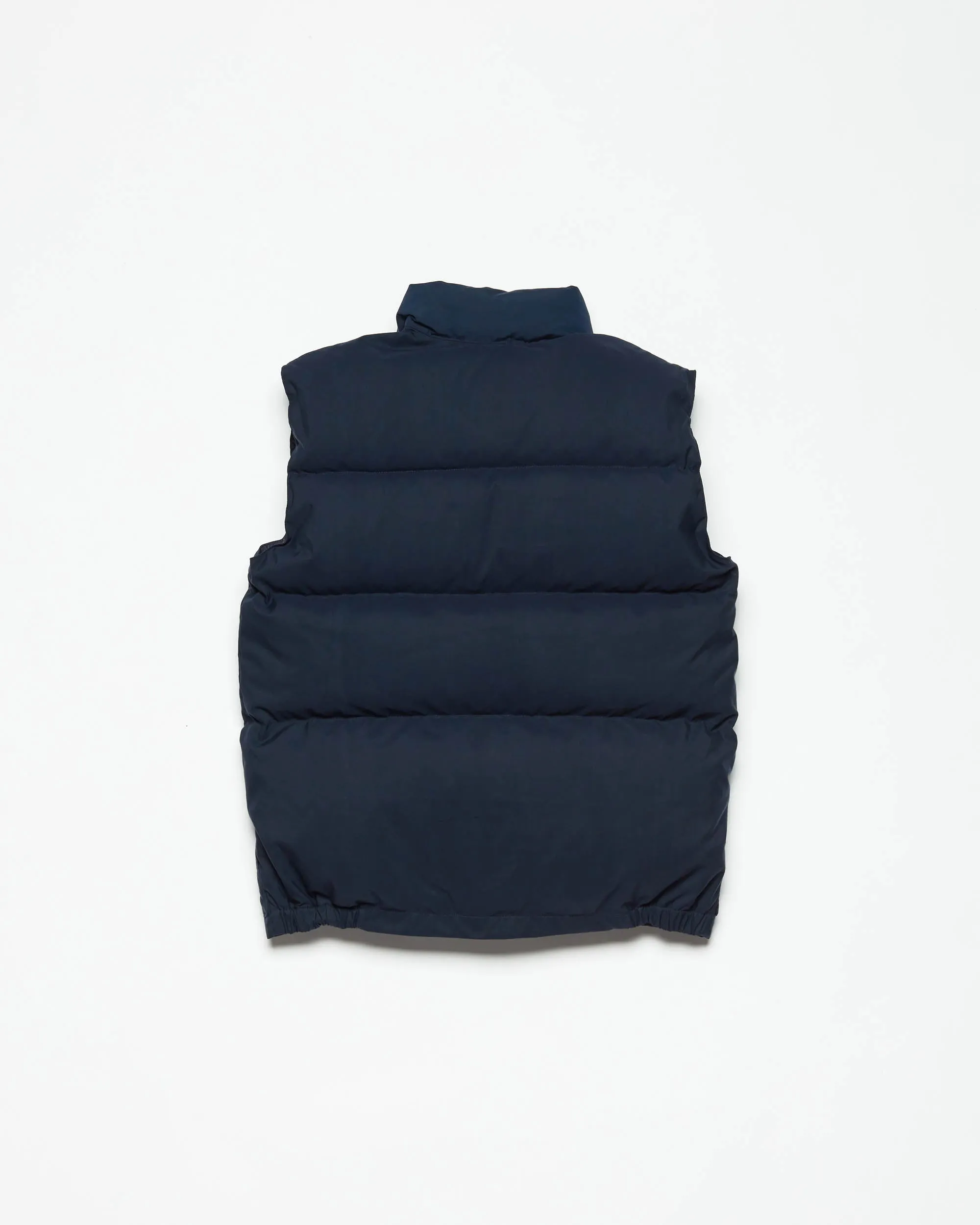 Down Italian Vest - Navy