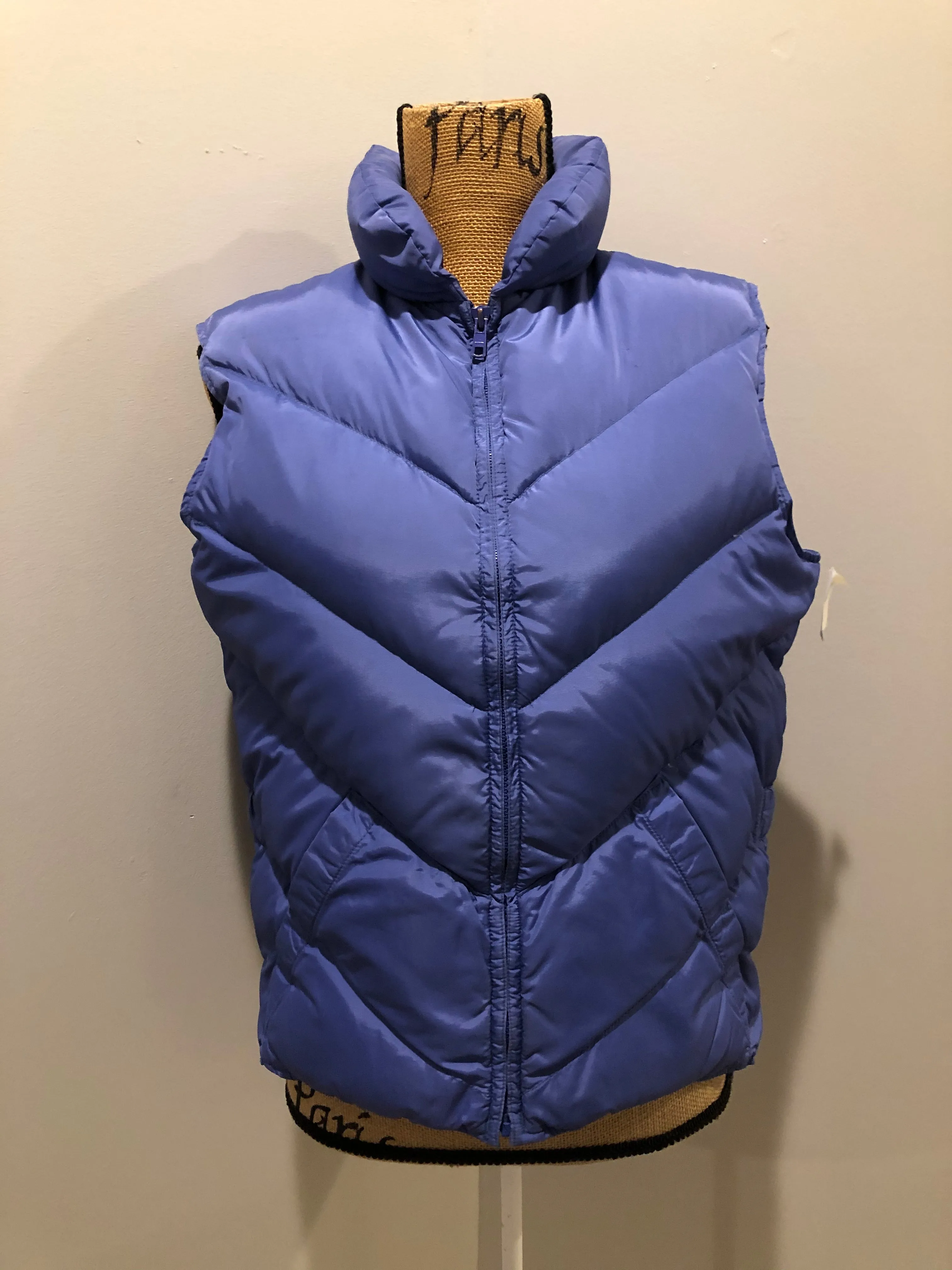 Eddie Bauer Purple Down Filled Vest