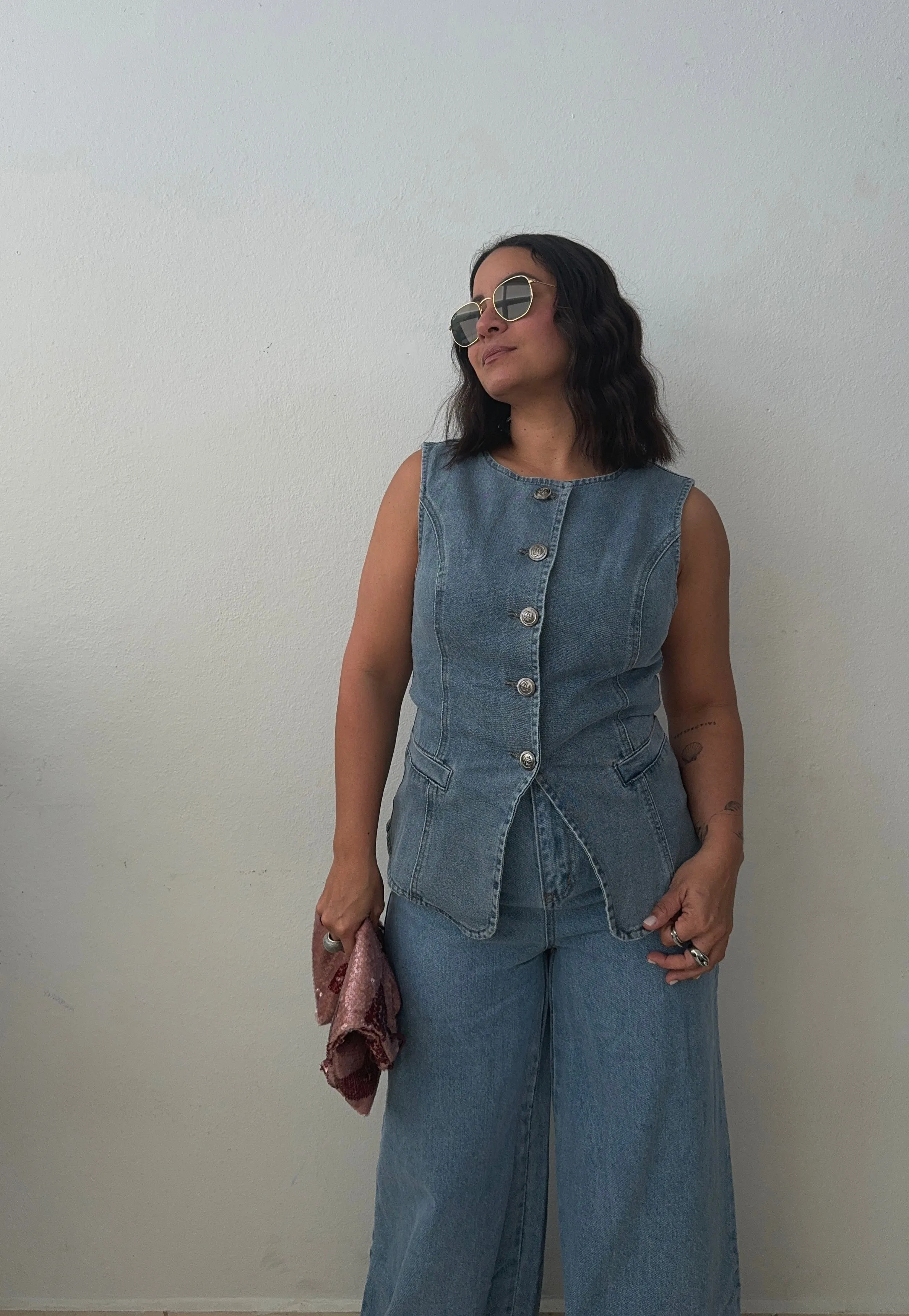 Emma Denim Vest