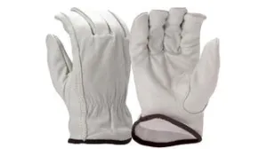 Fleece Lined Cowhide Leather Driver Gloves - Box Of 12