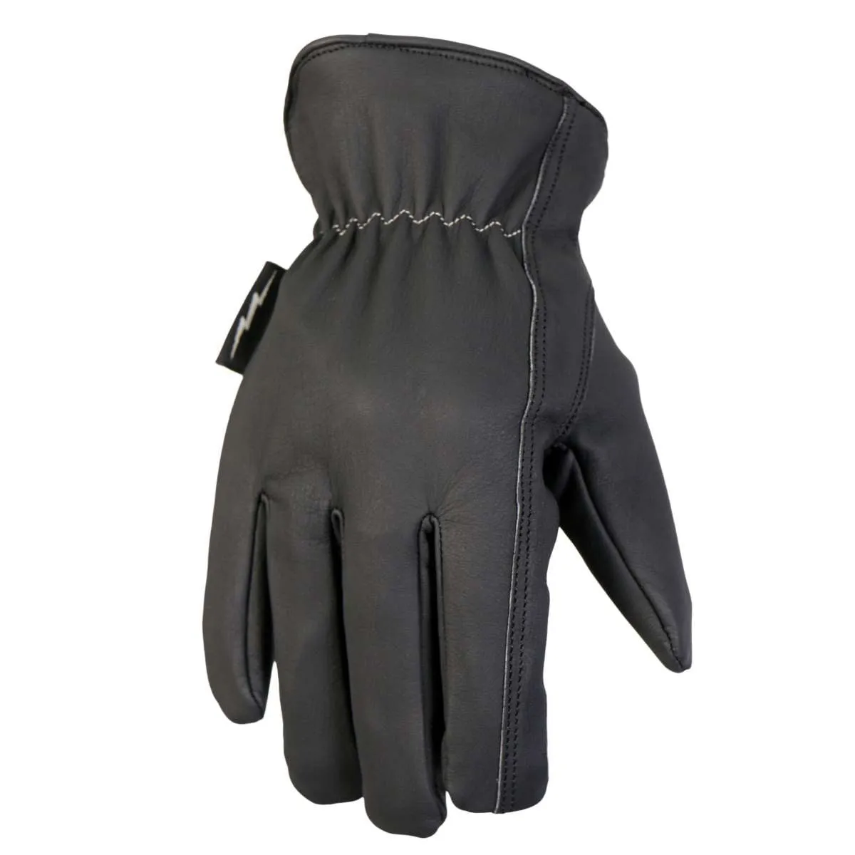 Hot Leathers Midnight Matte Leather Gloves GVM1030