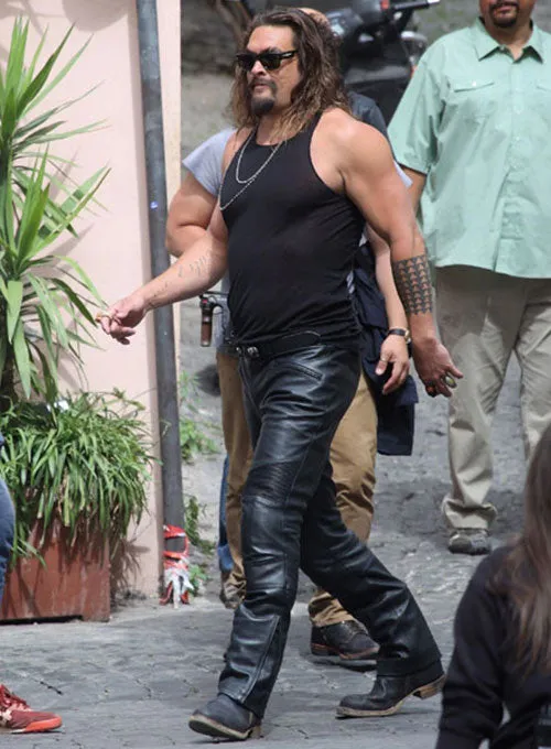 Jason Momoa Leather Pants