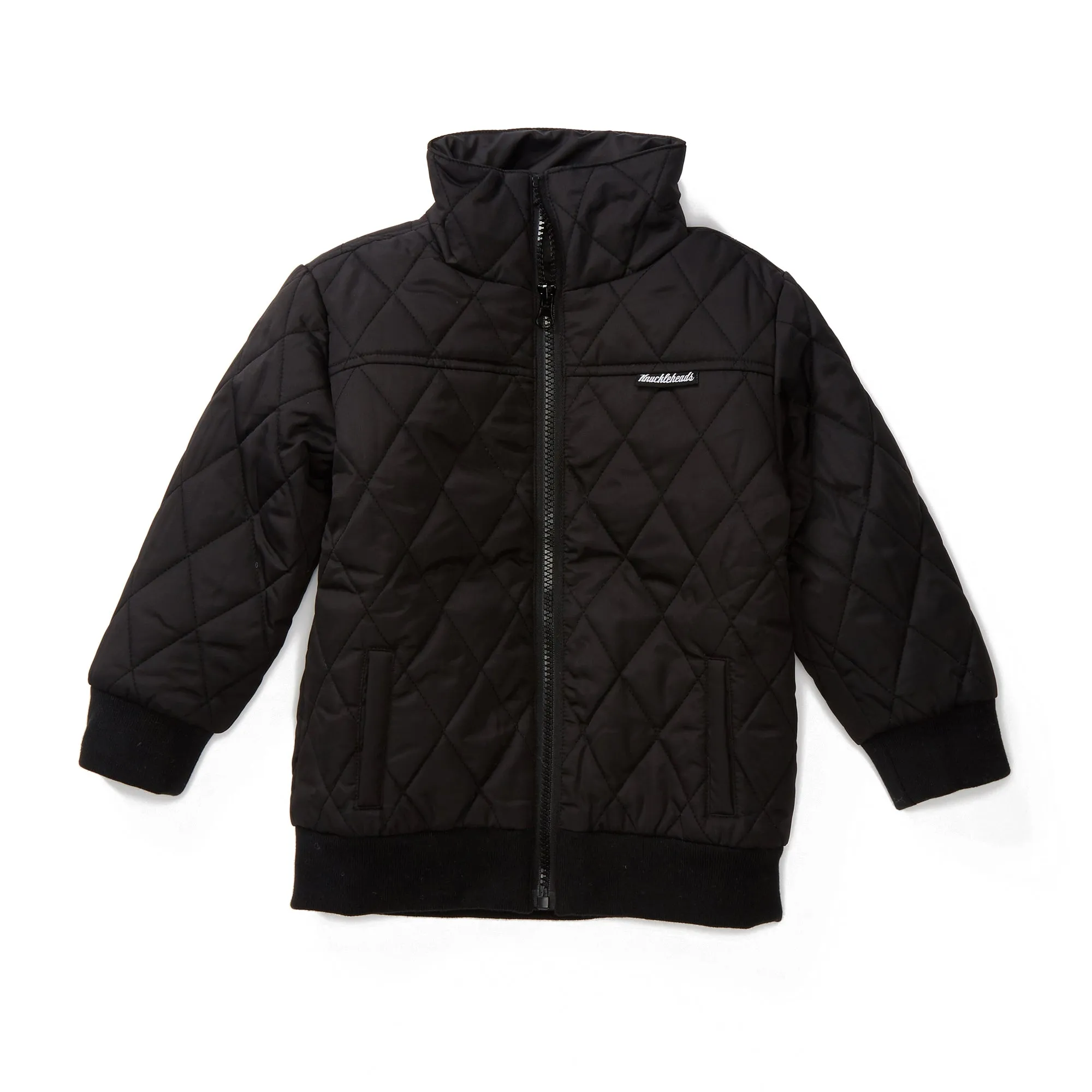 Knuckleheads Black Quilted Heritage Jacket