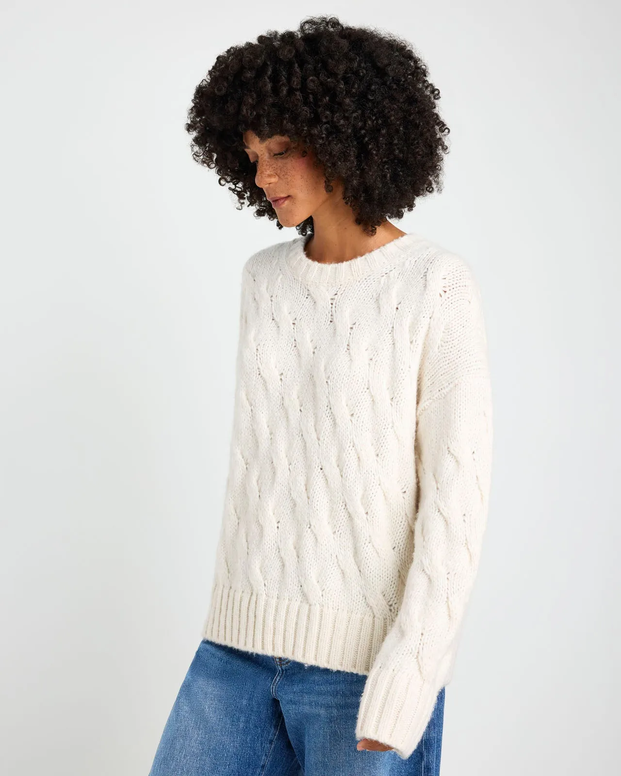 Maeve Cable Sweater