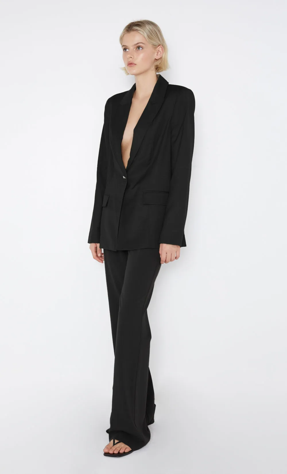 MARISSA BLAZER - BLACK