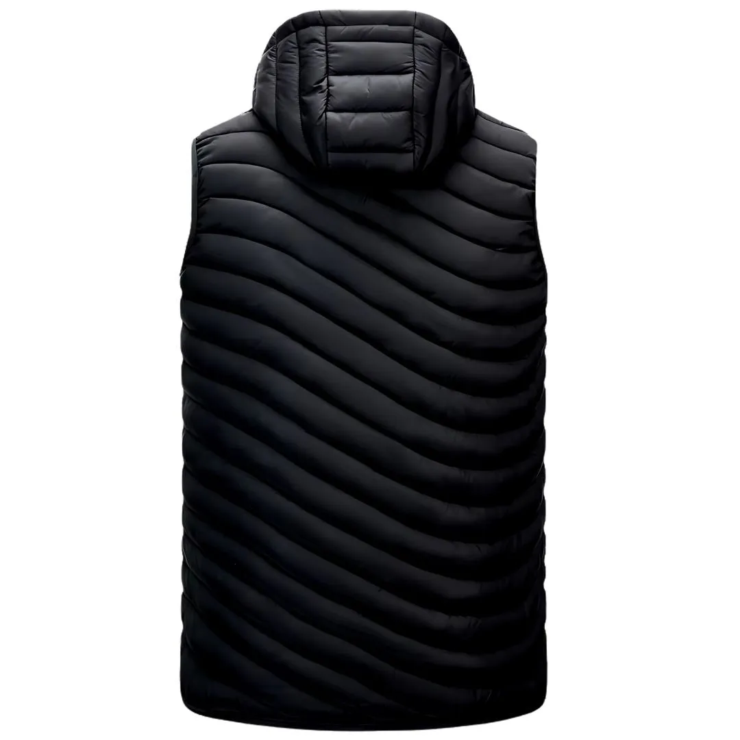 Men's Hooded Sleeveless Down Vest