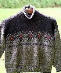 Misti Alpaca Mielak Boy's Nordic Sweater & Hat Pattern