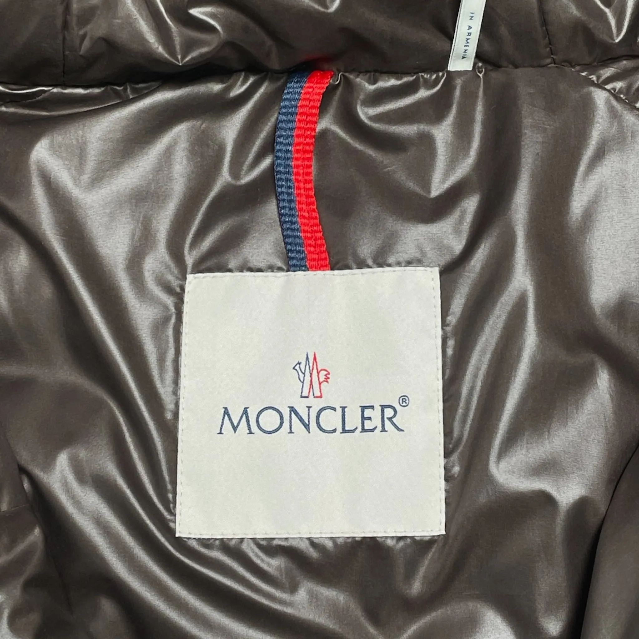 Moncler Barant Down Vest Dark Brown