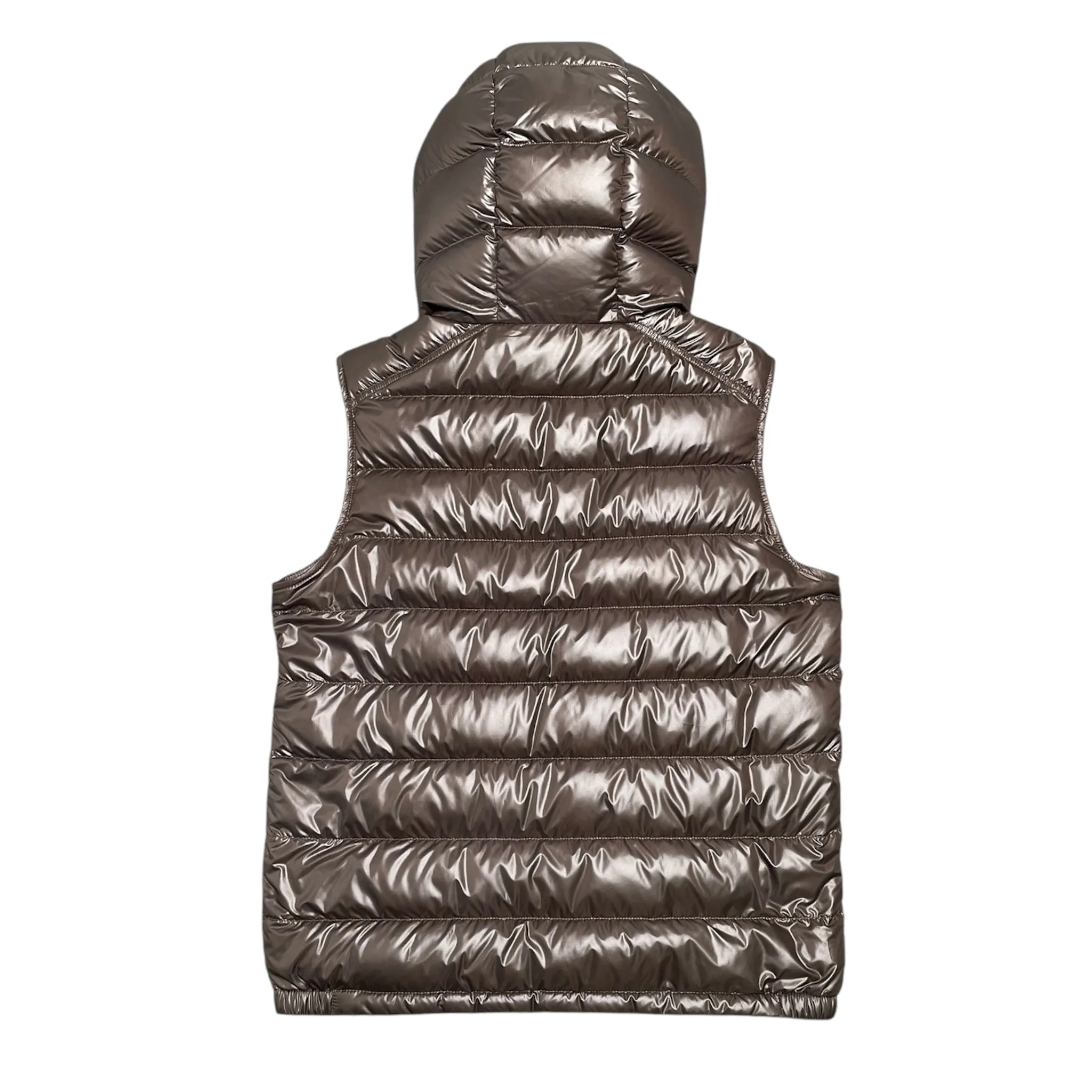 Moncler Barant Down Vest Dark Brown