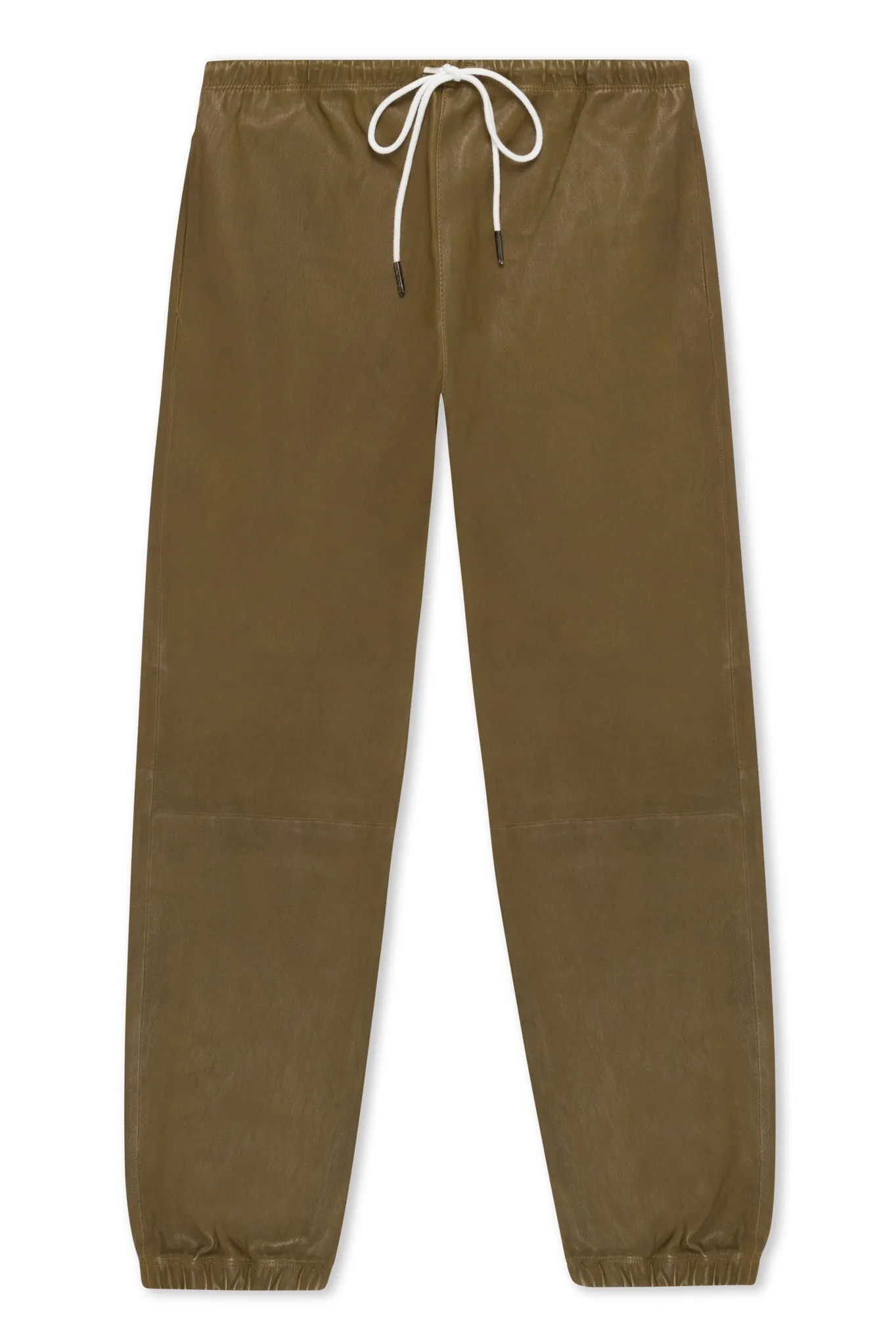 Moss Leather Sweatpants