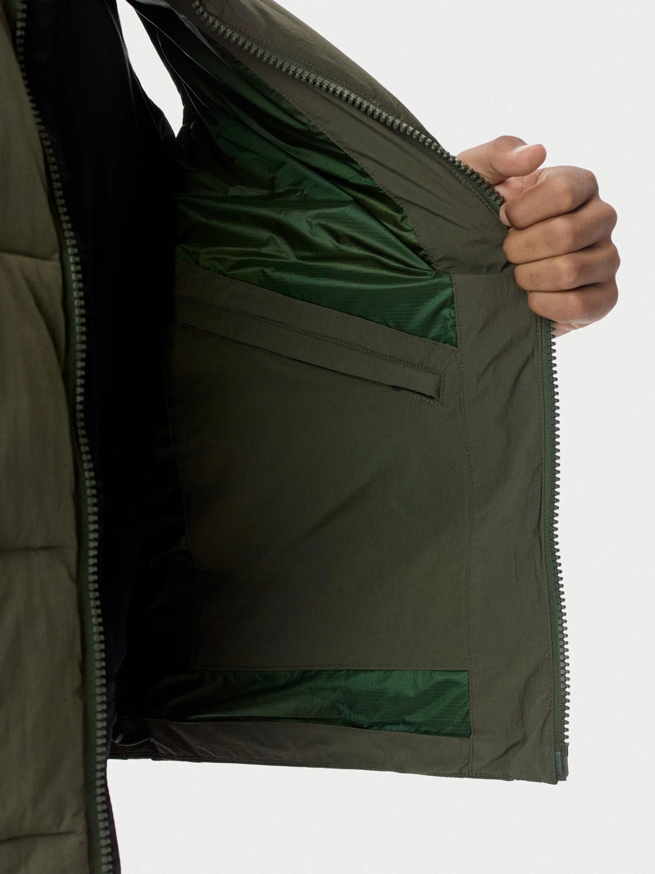 Puffer Vest - Olive