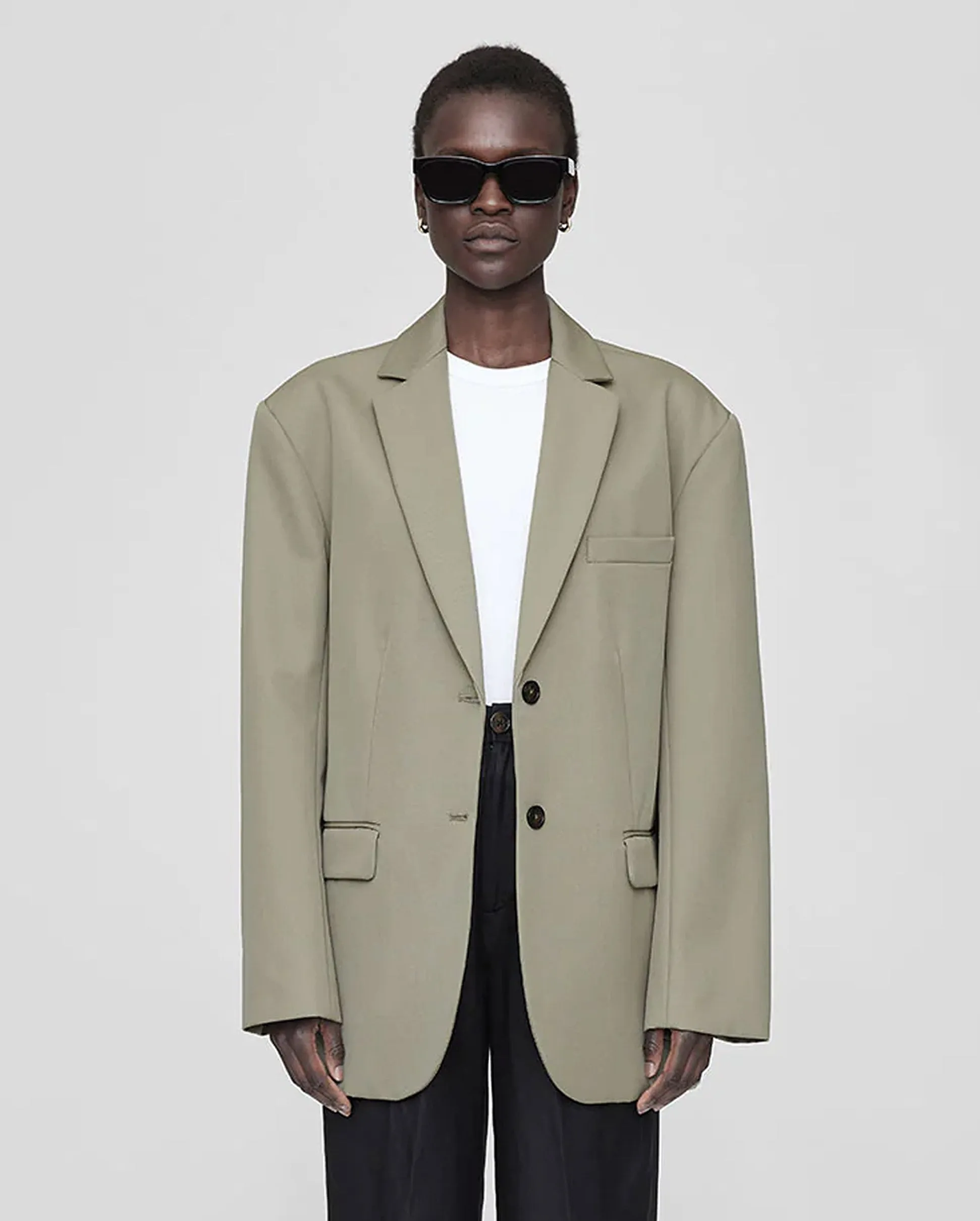 QUINN BLAZER / GREEN KHAKI