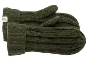 Ribbed Mittens