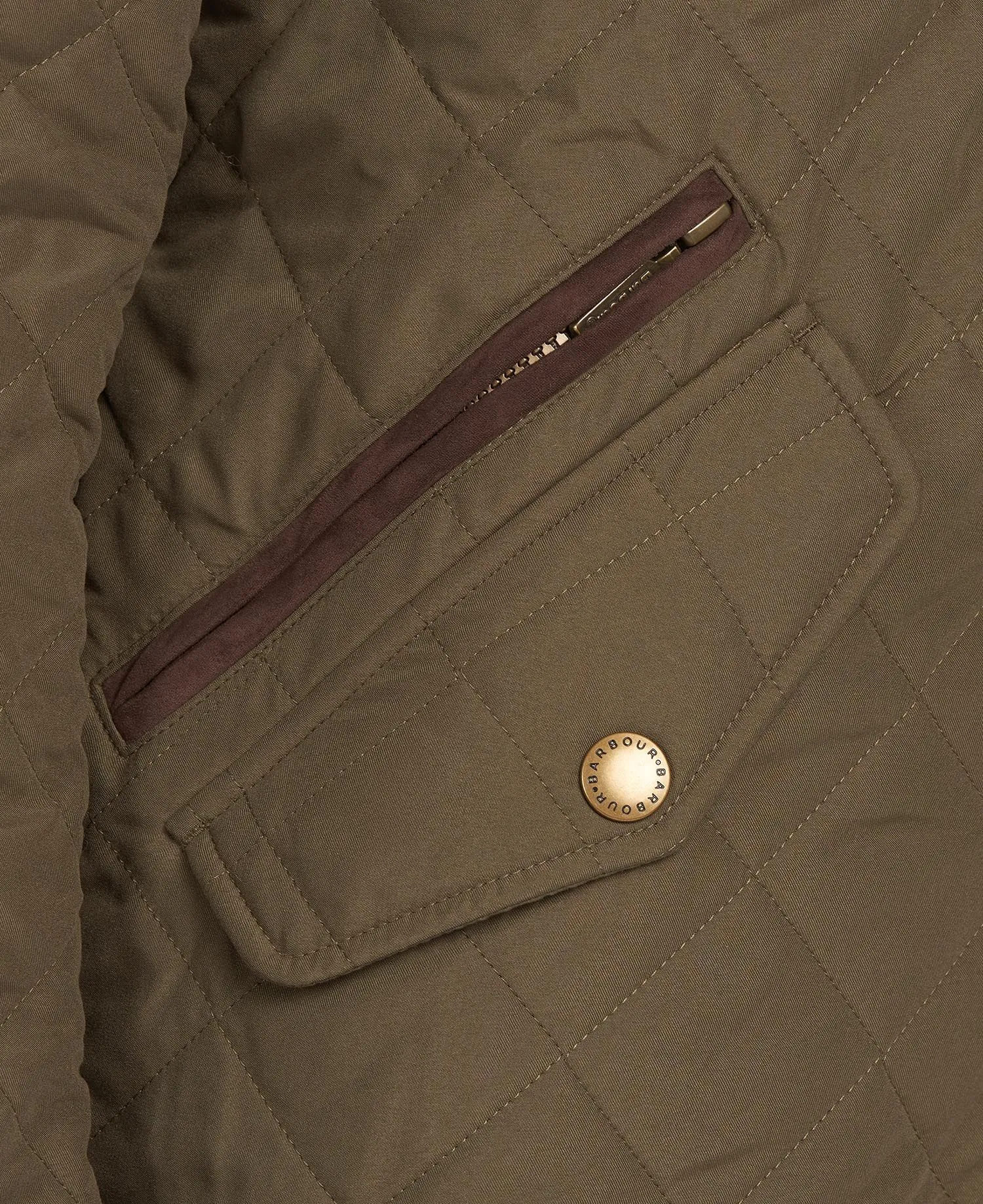 Shoveler Quilted Jacket - Army Green