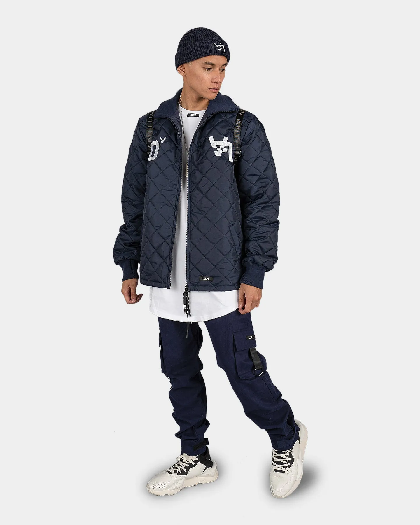 The Anti Order Los Angeles Champions Jacket Navy/White